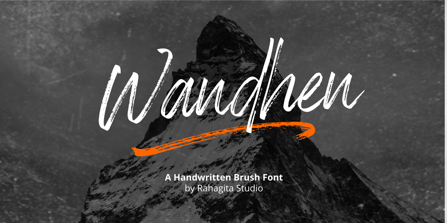 Wandhen Regular Font preview